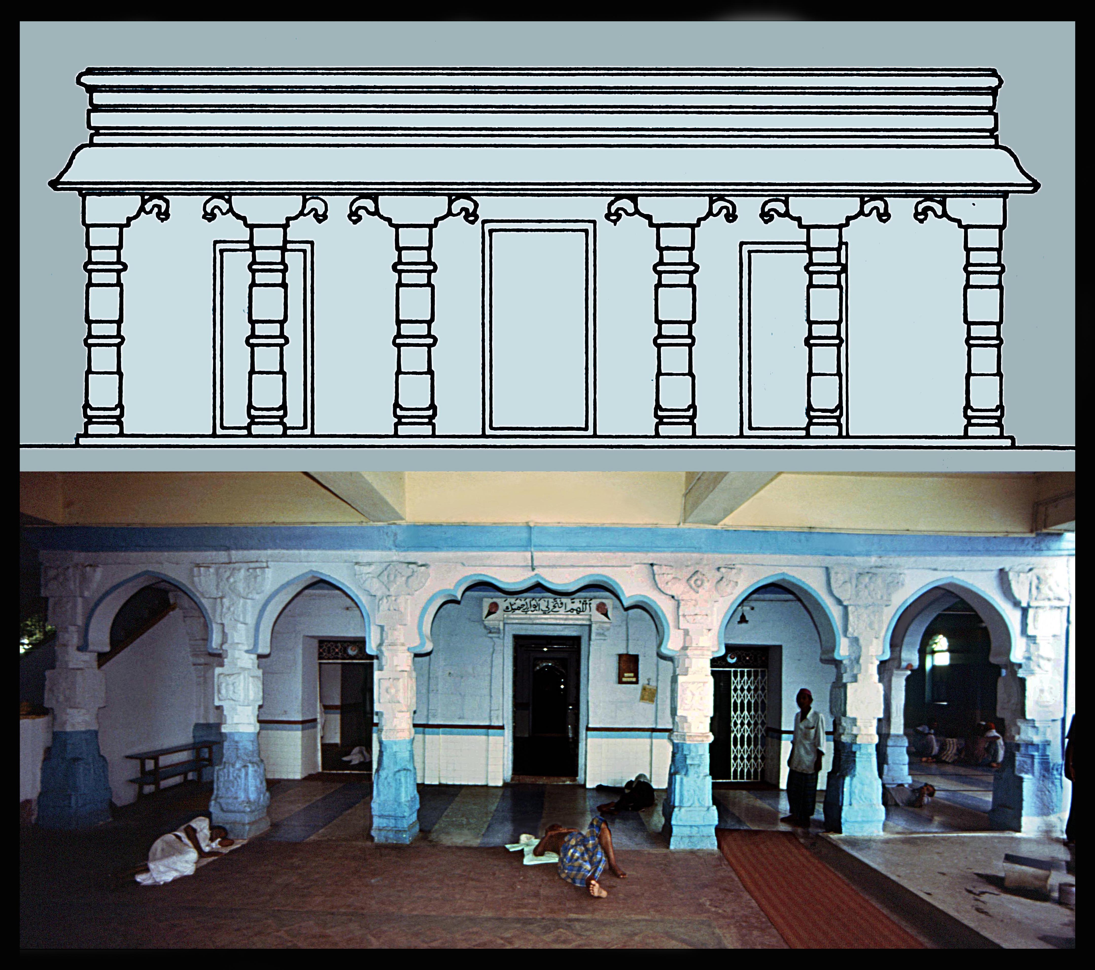 Madurai,_Qadimar_mosque,_porch Madurai,_Qadimar_mosque,_porch